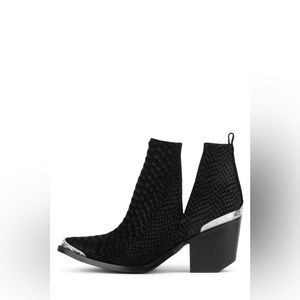 Jeffrey Campbell Cromwell Suede Snake Boots